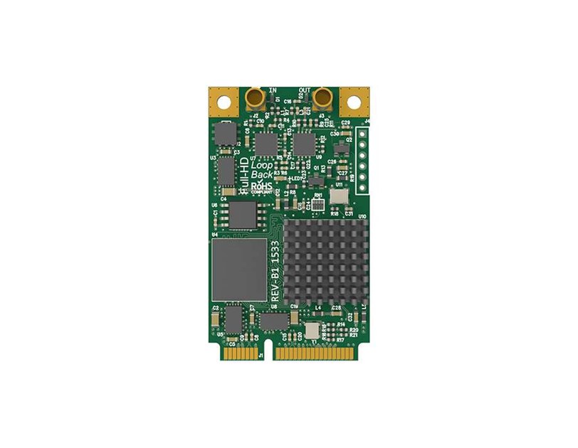 Magewell Pro capture mini SDI, mini PCIe, 1-channel SDI with loop through, 7mm heatsink, Windows/Linux/Mac (11130)