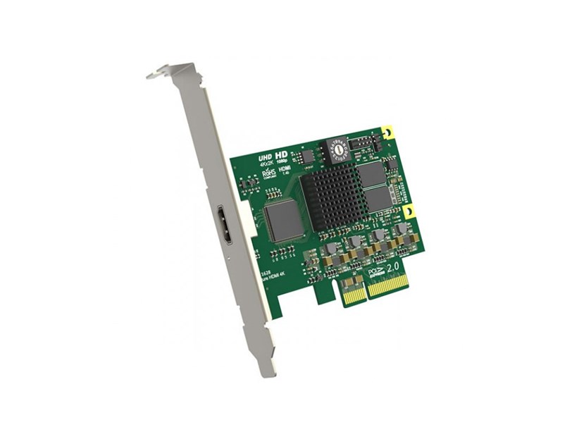 Magewell Pro capture HDMI 4K , LP PCIe x4, 1-channel HDMI, Ultra HD 4Kp30, Windows/Linux/Mac (11120)