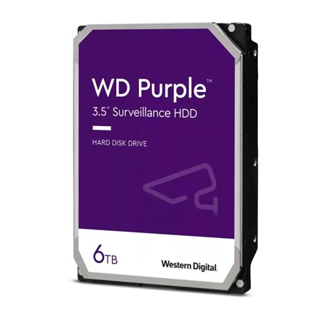 Western Digital Purple 6TB SATA3, 5400rpm, 256MB cache (WD64PURZ)
