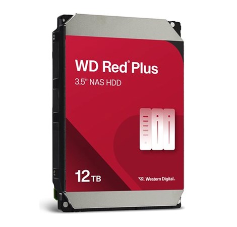 Western Digital Red Plus 12TB SATA3, 7200rpm, 256MB cache (WD120EFBX)