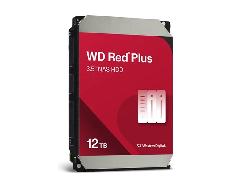 Western Digital Red Plus 12TB SATA3, 7200rpm, 256MB cache (WD120EFBX)