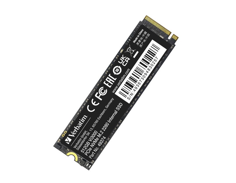 Verbatim Vi3000 512GB SSD M.2 NVMe PCIe Gen3x4