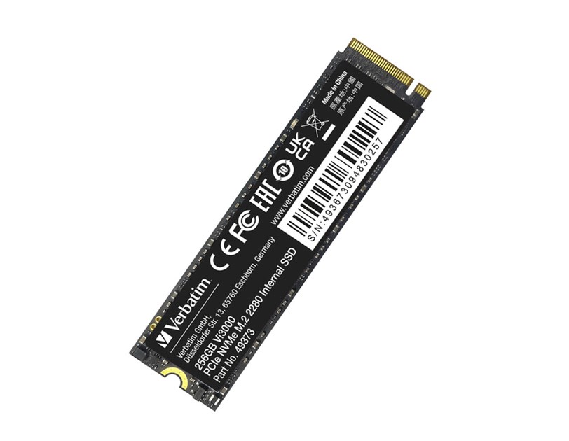 Verbatim Vi3000 256GB SSD M.2 NVMe PCIe Gen3x4