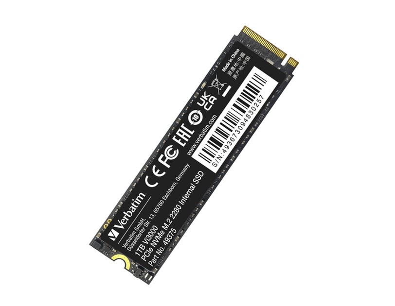 Verbatim Vi3000 1TB SSD M.2 NVMe PCIe Gen3x4