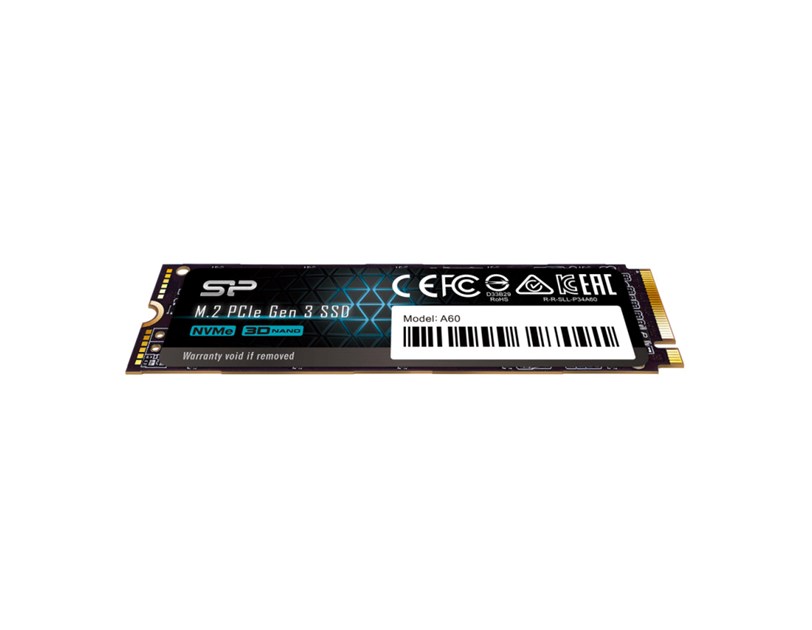 Silicon Power A60 1TB SSD M.2 2280 PCIe NVMe Gen3x4