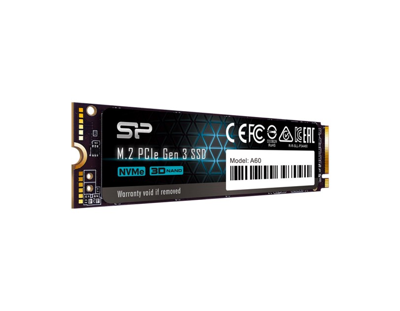 Silicon Power A60 1TB SSD M.2 2280 PCIe NVMe Gen3x4