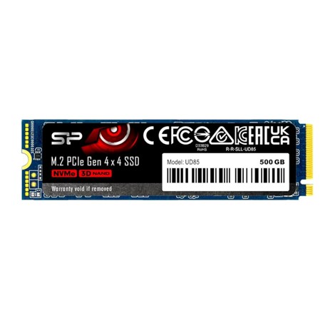 Silicon Power UD85 500GB SSD M.2 2280 PCIe NVMe Gen4x4, HMB