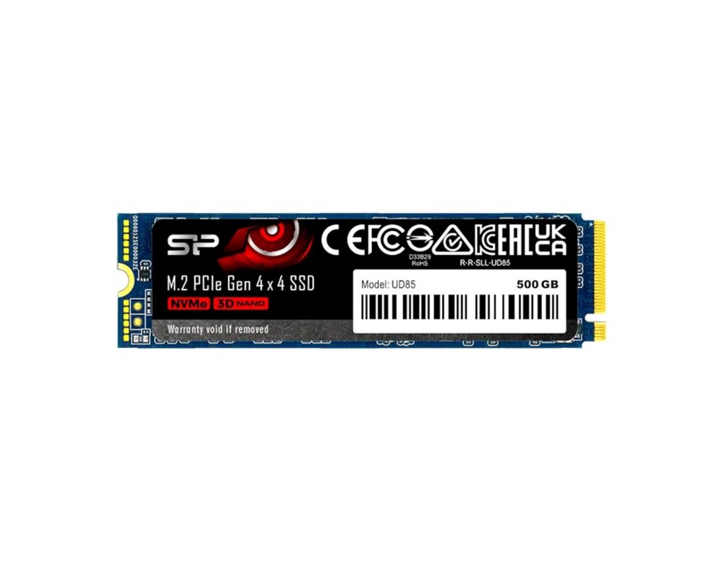 Silicon Power UD85 500GB SSD M.2 2280 PCIe NVMe Gen4x4, HMB