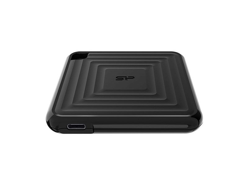 Silicon Power PC60 512GB SSD vanjski disk USB3.2 Gen2 (Type-C), crni