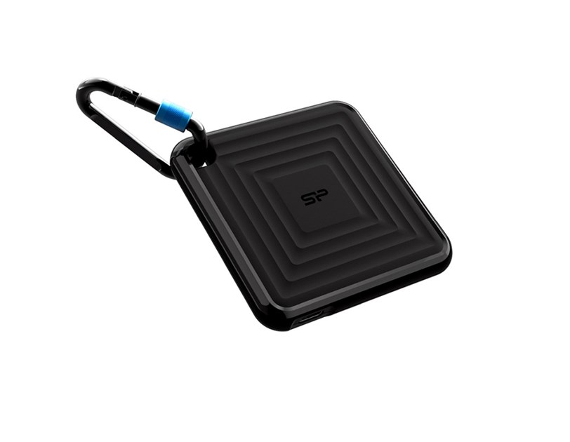 Silicon Power PC60 512GB SSD vanjski disk USB3.2 Gen2 (Type-C), crni