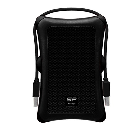 Silicon Power ARMOR A30 2TB vanjski HDD disk 2.5" USB 3.2 Gen1, MIL-STD 810G, crni