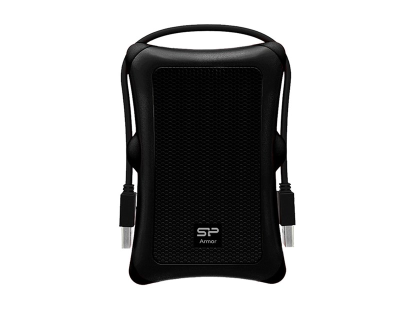 Silicon Power ARMOR A30 2TB vanjski HDD disk 2.5" USB 3.2 Gen1, MIL-STD 810G, crni