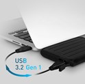 Silicon Power ARMOR A66 1TB vanjski HDD disk 2.5" USB 3.2 Gen1, MIL-STD 810H, shockproof, IPX4, crni