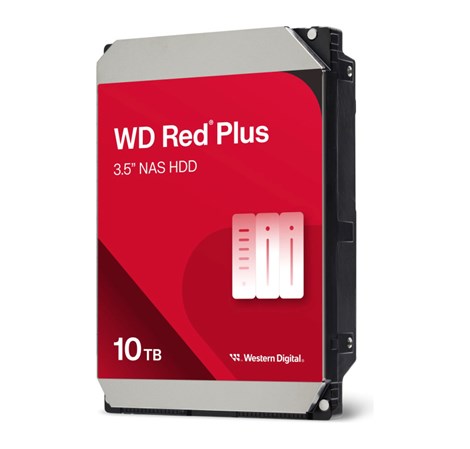 Western Digital Red Plus 10TB SATA3, 7200rpm, 256MB cache (WD101EFBX)