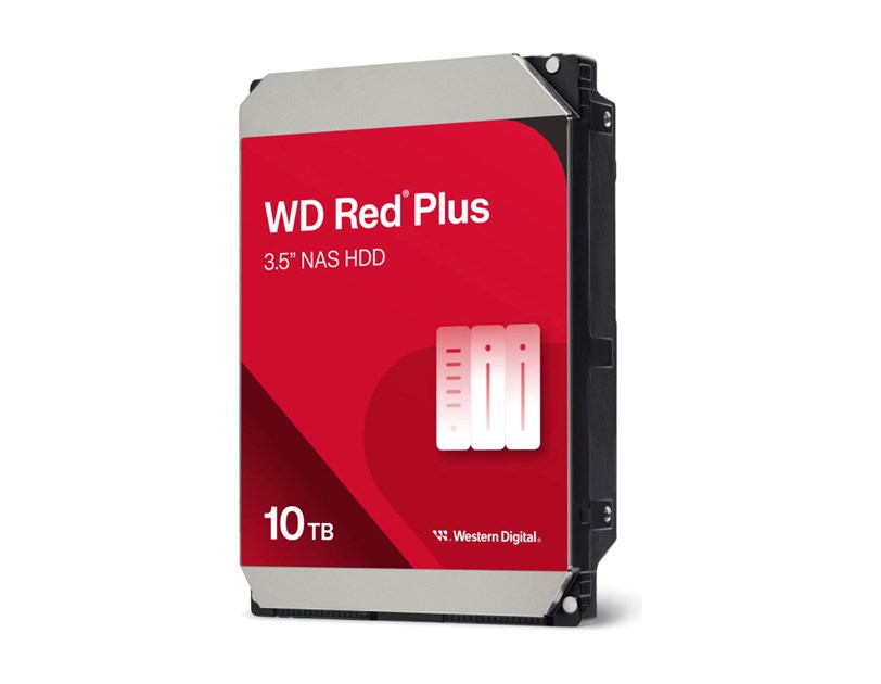 Western Digital Red Plus 10TB SATA3, 7200rpm, 256MB cache (WD101EFBX)