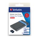 Verbatim 2.5" SmartDisk 1TB vanjski HDD, USB3.2 Gen1, crni