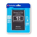 Verbatim 2.5" Store'n'Go 1TB vanjski HDD, USB3.0 Gen1, crni