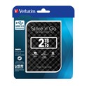 Verbatim 2.5" Store'n'Go 2TB vanjski HDD, USB3.0 Gen2, crni