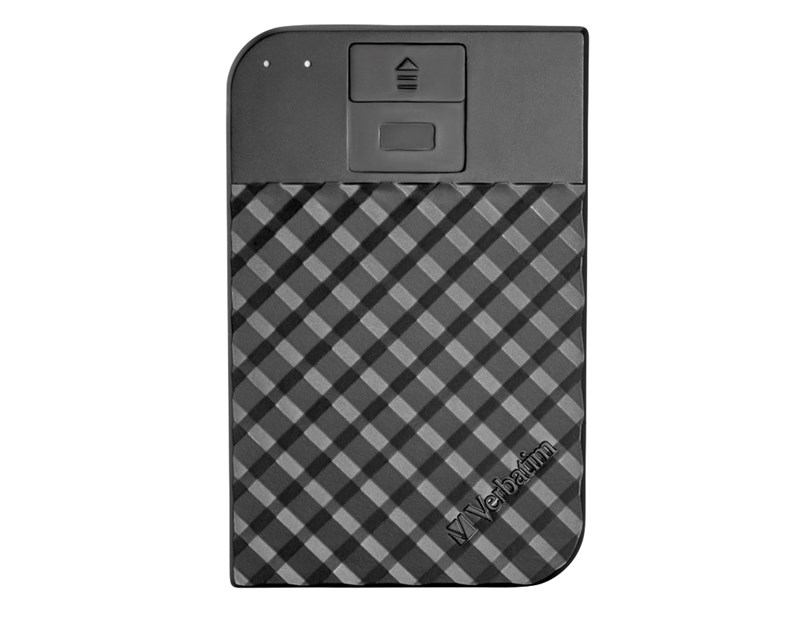 Verbatim 2.5" Fingerprint Secure Portable 2TB HDD USB3.1 Gen1, AES 256-bit hardware enkripcija, zaštita pristupa otiskom prsta