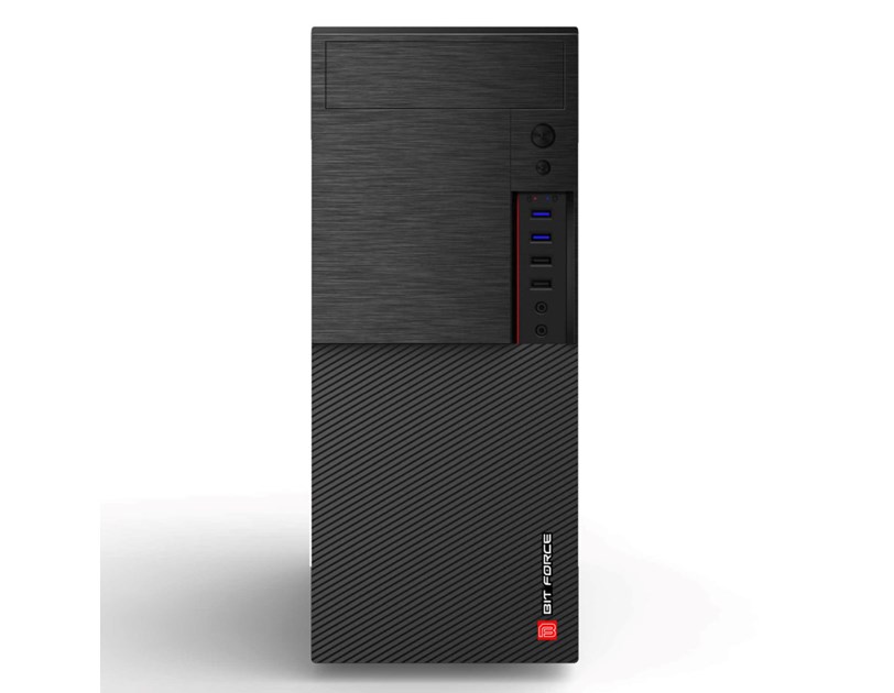 Bit Force BLADE BS-4 v2.0 Midi Tower ATX kućište bez napajanja, crno