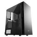 Bit Force SHADE AW-1 Gaming Midi Tower ATX kućište bez napajanja, crno