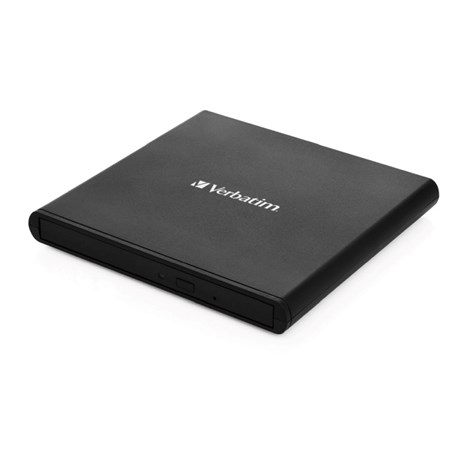Verbatim Slimline CD/DVD vanjski snimač, M-Disc kompatibilan, USB2.0, crni 
