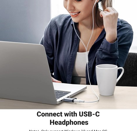 UGREEN adapter USB 3.1 C (Ž) na USB-A 3.0 (M), sivi