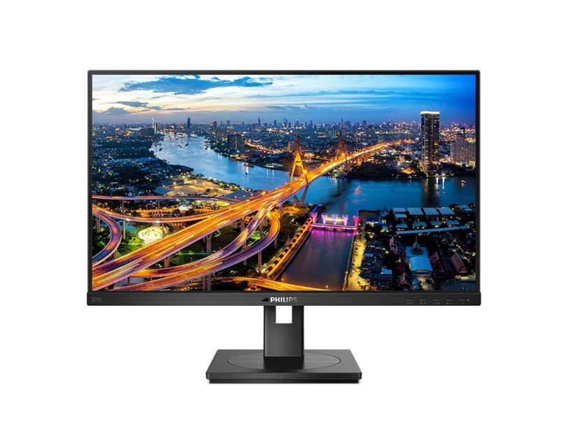 Philips 27" 275B1/00 QHD (2560×1440) IPS, Pivot, 75Hz, 16:9, 4ms, 350cd/m2, 1000:1, DVI-D/DP/HDMI, 4×USB-A, 1×USB-B, zvučnici, crni