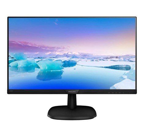 Philips 24" 243V7QDSB/00 FHD (1920×1080) IPS, 75Hz, 16:9, 4ms, 250 cd/m2, 1000:1, VGA/DVI-D/HDMI, crni