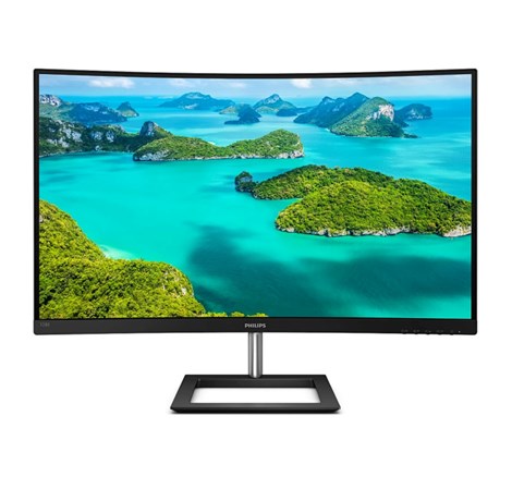 Philips 32" 328E1CA/00 4K UHD (3840×2160) zakrivljeni VA, 60 Hz, 16:9, 4ms, 250cd/m2, 2500:1,  2×HDMI/DP, zvučnici, crni
