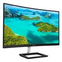 Philips 32" 328E1CA/00 4K UHD (3840×2160) zakrivljeni VA, 60 Hz, 16:9, 4ms, 250cd/m2, 2500:1,  2×HDMI/DP, zvučnici, crni