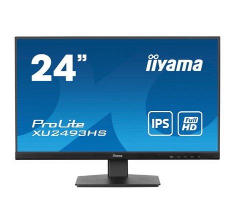IIYAMA 24" XU2493HS-B6 FHD (1920x1080) IPS, 100Hz, 16:9, 0.5ms, 250 cd/m2, 1300:1, 1xHDMI/DP, zvučnici, crni