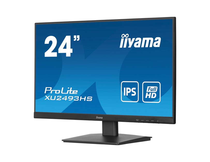 IIYAMA 24" XU2493HS-B6 FHD (1920x1080) IPS, 100Hz, 16:9, 0.5ms, 250 cd/m2, 1300:1, 1xHDMI/DP, zvučnici, crni