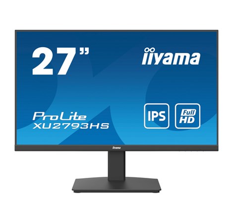 IIYAMA 27" XU2793HS-B6 FHD (1920x1080) IPS, 100Hz, 16:9, 1ms, 250 cd/m2, 1000:1, 1xHDMI/DP, zvučnici, crni 