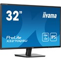 IIYAMA 32"  X3270QSU-B1 WQHD (2560x1440) IPS, 100Hz, 16:9, 3ms, 250 cd/m2, 1200:1, 1xHDMI/DP, 3xUSB-A, zvučnici, crni