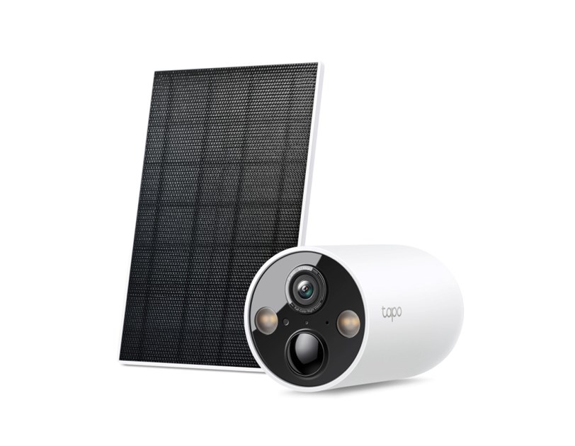 TP-Link Tapo C425 kamera + Tapo A201 Solar panel 2K QHD 4MP, H.264, Full-Color Night Vision, microSD, dvosmjerni audio, detekcija pokreta, vodootporna IP66, Wi-Fi, Tapo app