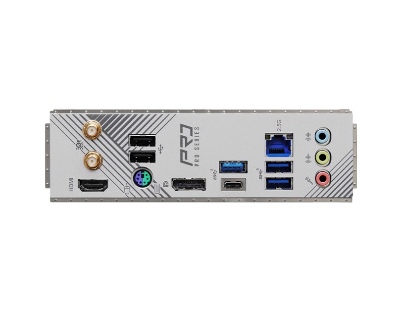 ASRock MB B760 PRO RS/D4 WiFi, S.1700, DDR4/5333MHz(OC), PCIe 4.0, 2.5 G-LAN, WiFi/BT 5.3,  DP/HDMI, mATX