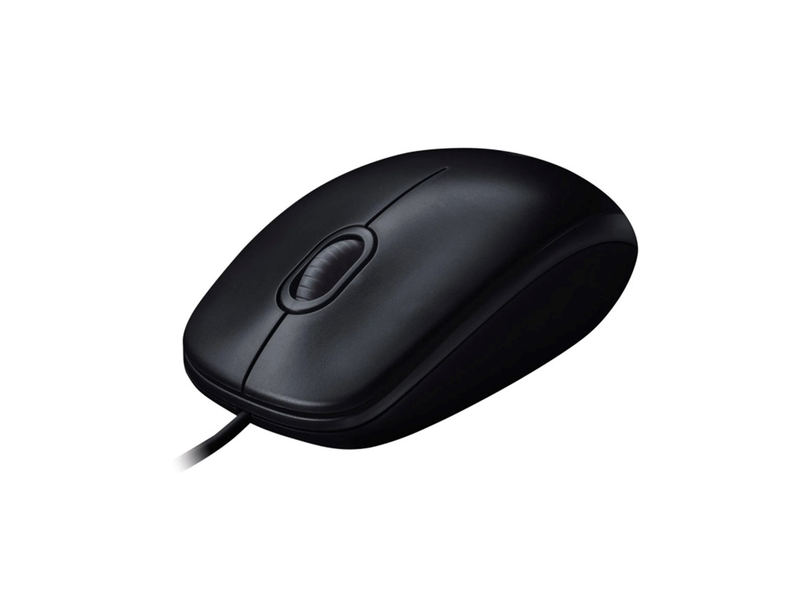 Logitech M90 optički miš, USB, sivi (910-001793)