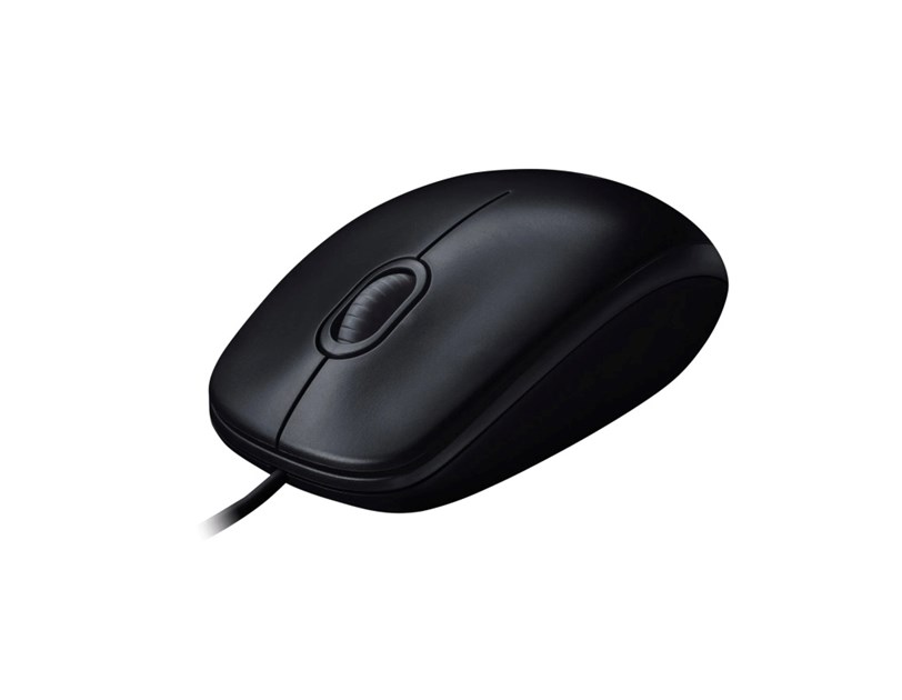 Logitech M90 optički miš, USB, sivi (910-001793)