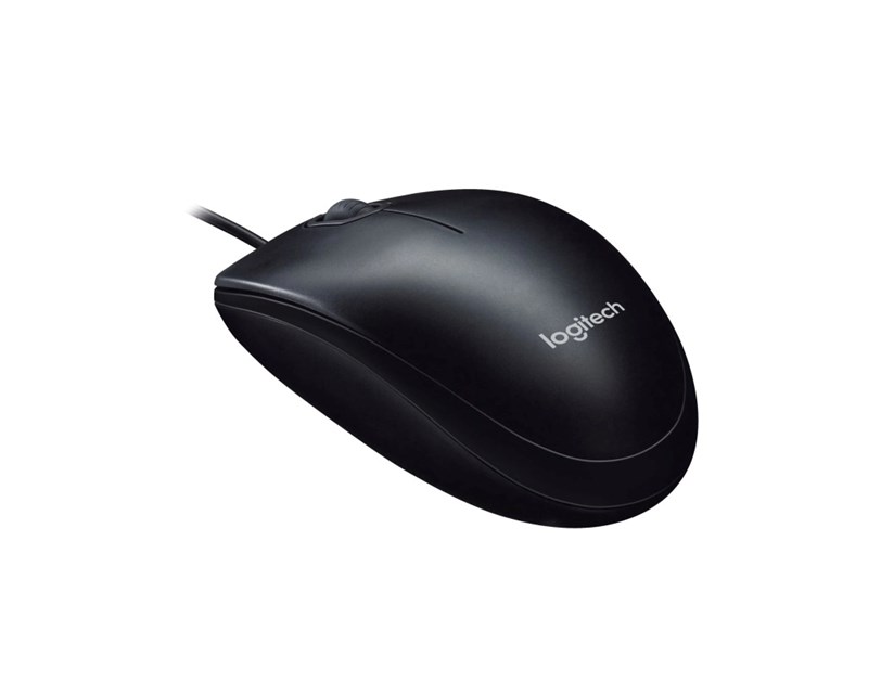 Logitech M90 optički miš, USB, sivi (910-001793)