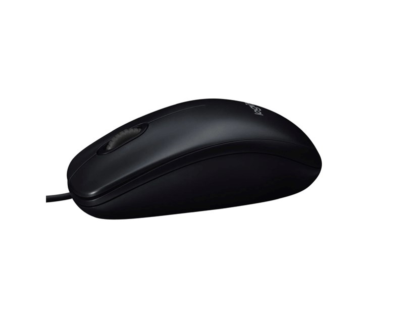Logitech M90 optički miš, USB, sivi (910-001793)