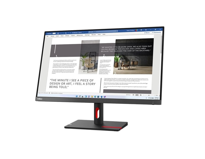 Lenovo 27" ThinkVision S27i-30 FHD (1920x1080) IPS, 100hz, 16:9, 4ms, 300 cd/m2, 1300:1, 2x HDMI, 1x VGA, crni (63DFKAT4EU)