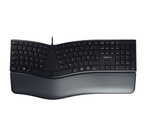 Cherry KC 4500 ergonomska tipkovnica, USB, crna