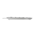Cherry KC 6000 Slim tipkovnica, USB, bijela/srebrna