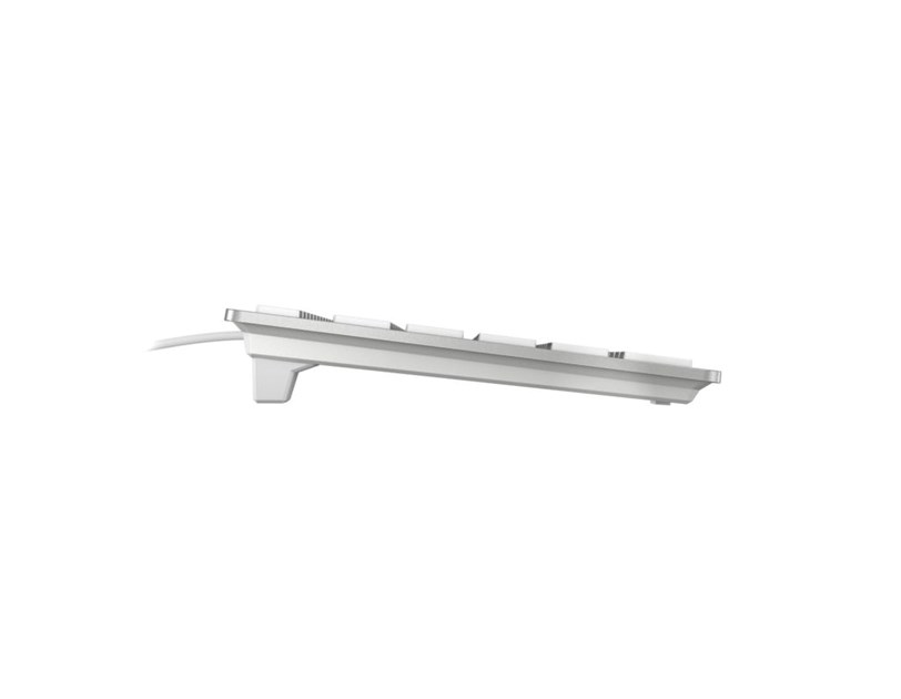 Cherry KC 6000 Slim tipkovnica, USB, bijela/srebrna