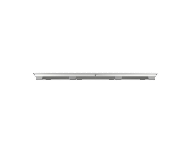 Cherry KC 6000 Slim tipkovnica, USB, bijela/srebrna
