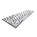Cherry KW 9100 Slim bežična tipkovnica za MAC, Srebrno/Bijela