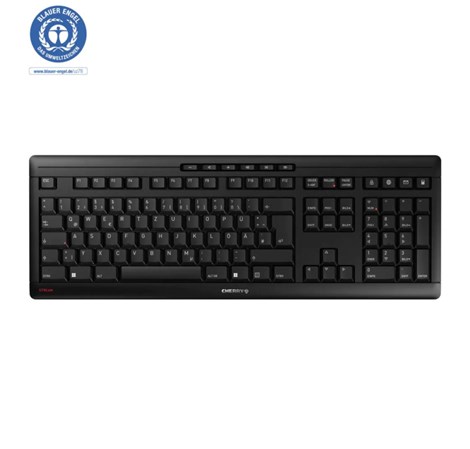 Cherry Stream tiha bežična tipkovnica, crna