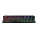 Cherry G80-3000N RGB tipkovnica (mehanička), MX silent RED switch, USB, crna