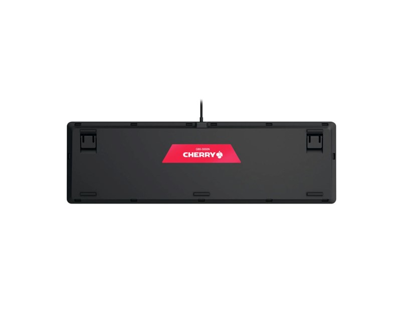 Cherry G80-3000N RGB tipkovnica (mehanička), MX silent RED switch, USB, crna